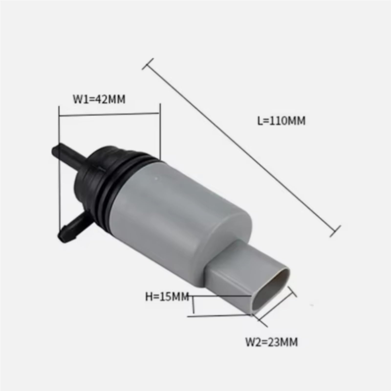 Tergicristallo Posteriore Compatibile Con X1 X3 X4 1 Pz Serie Pompa Lavavetri Per Auto Pompa Lavavetri A Uscita Singola Parti Di Ricambio