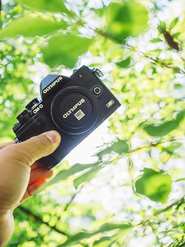 Image of OM SYSTEM Olympus E-M10 Mark IV Black Micro Four Thirds System Camera 20MP Sensor 5-Axis Image Stabilization 4K Video Wi-Fi
