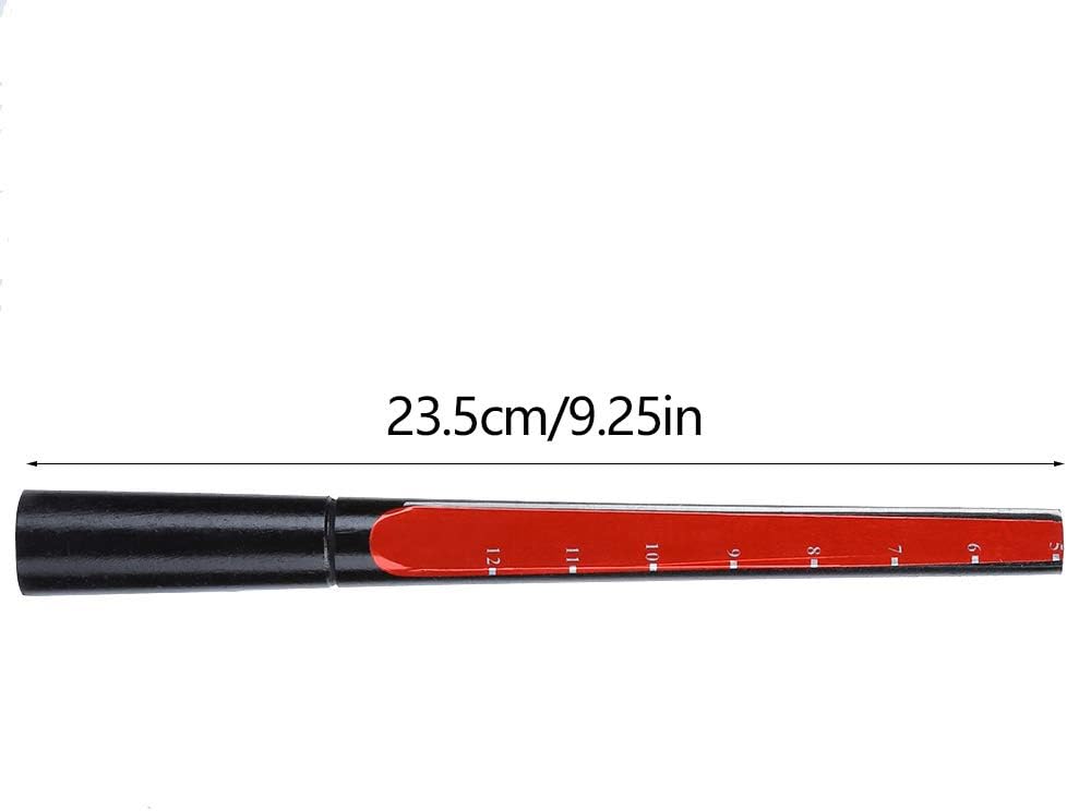 Wax Tube Ring Sizer, Mandrel Jewelry Sizer Stick Jewelry Ring Making Tool Accessory Finger Sizing Measuring Stick for Jewelry Making