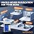Whole House Water Filter System,Reduce Scale Chlorine,3 Stage Water Purifier,Top-Tier Sediment & Carbon Filter with FOF Technology Filter Out 99% Vocs,Metal,Soften Water,Healthier Skin,20x4.5Inch