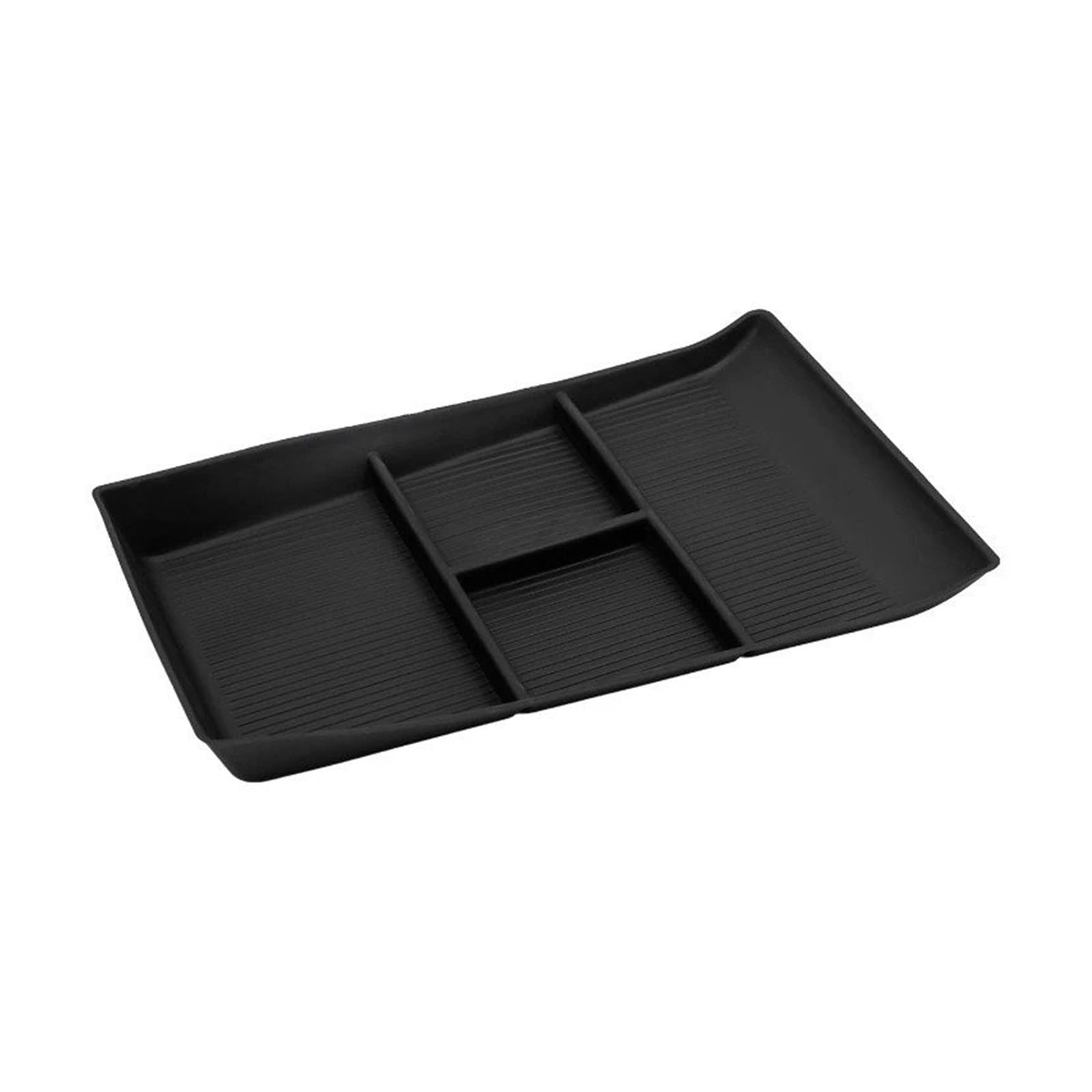 HIVZIVCCIK Armrest Storage Box For Mazda 6e EZ-6 J90A 2024-2027 Center Console Lower Storage Tray Armrest Box Interior Stowing Tidying Organizer Accessories Center Console Organizer Tray(2)