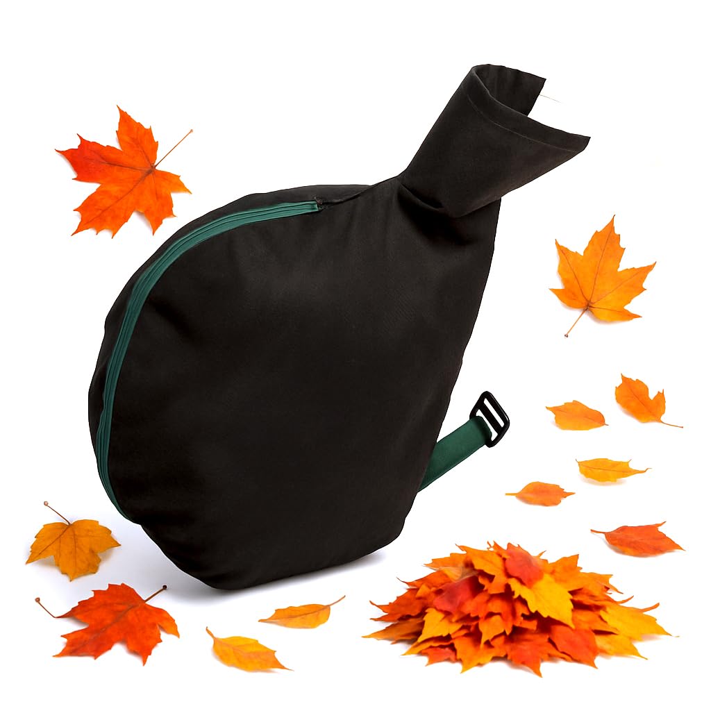 Replacement Bag for Universal Leaf Blower | Compatible with Tube Ø 15 cm | Capacity 40 Litres | Adjustable Accessory for Garden Vacuum Cleaners | Nonwoven PP Recogedo Bag | Model 1 [166]