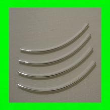 fits 2002-2005 VW VOLKWAGEN Passat Chrome Door Edge Trim MOLDING Protectors 4 Qty of 8" B5 B5.5 2003 2004 02 03 04 05 Wagon Sedan