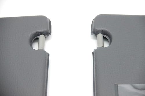 Miniatura 4 de Legion Part Store - Juego de viseras solares compatibles con Toyota Tacoma 1995 1996 1997 1998 1999 2000 2001 gris. Dimensiones 5.5 pulgadas de