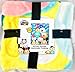 Disney Tsum Tsum All in Blue Royal Plush Raschel Fuzzy Fleece Throw Blanket