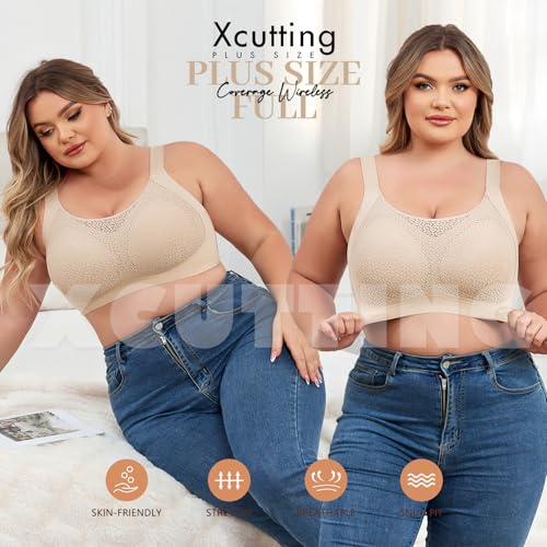 Lace Women's Seamless No Underwire Bra Soft Wireless Comfort Bralettes Full Coverage Bralette Everyday T-Shirt Bra3