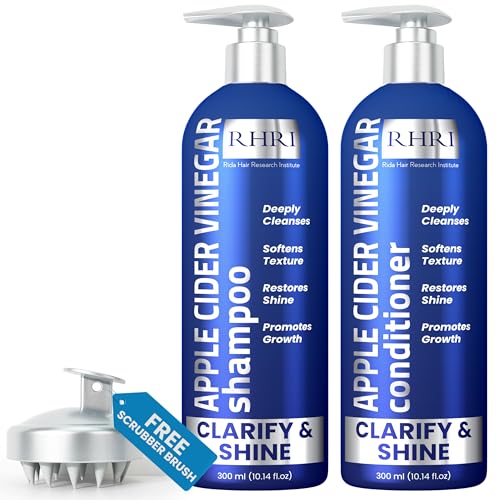 34 OZ Hydrating Shampoo & Conditioner Set for Dry, Damaged, Oily & Fine Hair | Strengthen Hair Roots for Thicker, Stronger Hair, Nourishes Scalp, Reduces Breakage (4 Set)