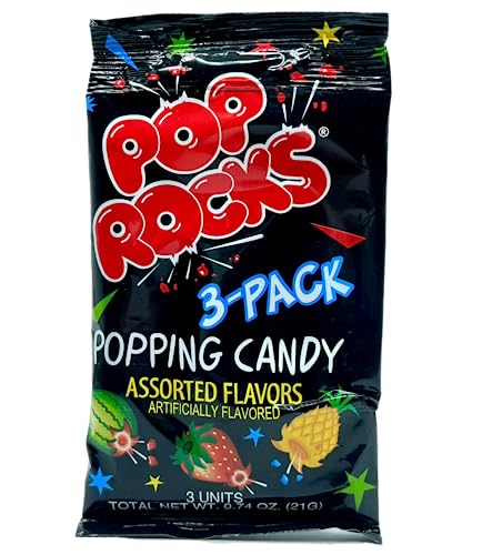 Pop Rocks Popping Candy (3-Pack) Assorted Flavors