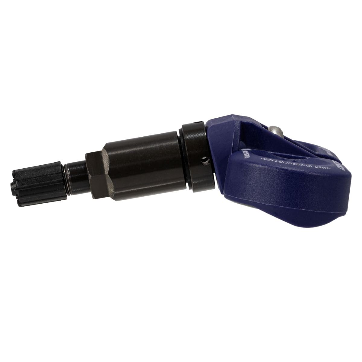 Electronicx 4X RDKS Sensor kompatibel mit Tesla Model 3 Y S X ab 2020 BLE vorprogrammiert TPMS Reifendrucksensor Metallventil Schwarz 4er Set Ersatz Alufelgen Stahlfelgen