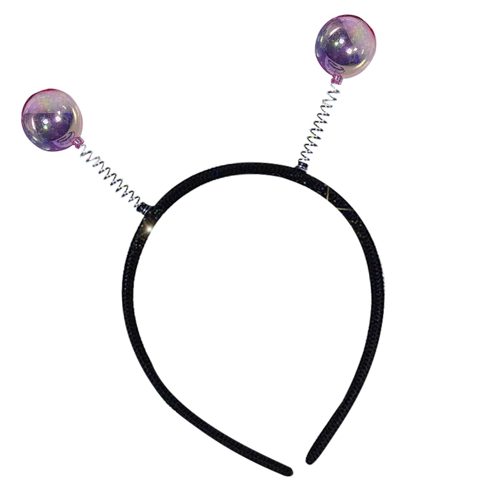 YUXITA Elastic Spring Ball Hairband For Women And Girls NonSlip Comfortable Hairhoop Daily Use and Christmas Hair Accessory