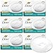 Dove Bath Bars, Sensitive Skin, Unscented 6-4 oz (113 g) bars [24 oz (1.5 lb) 678 g] (Packaging may vary)
