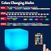 Mr.Go Rechargeable LED Color-Changing Light Cube 8