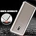Zeking Samsung Galaxy J2 Core Case, Crystal Clear Flexible TPU with Four Corner Bumper Protective Cover (Transparent)