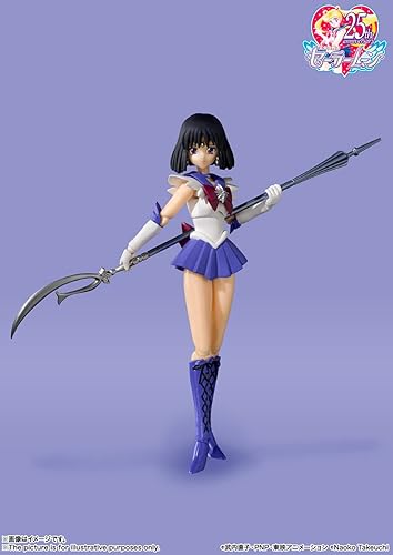 Miniatura 2 de TAMASHII NATIONS - Pretty Guardian Sailor Moon S - Sailor Saturn -Animation Color Edition, Bandai Spirits S.H.Figuarts Figura de acción