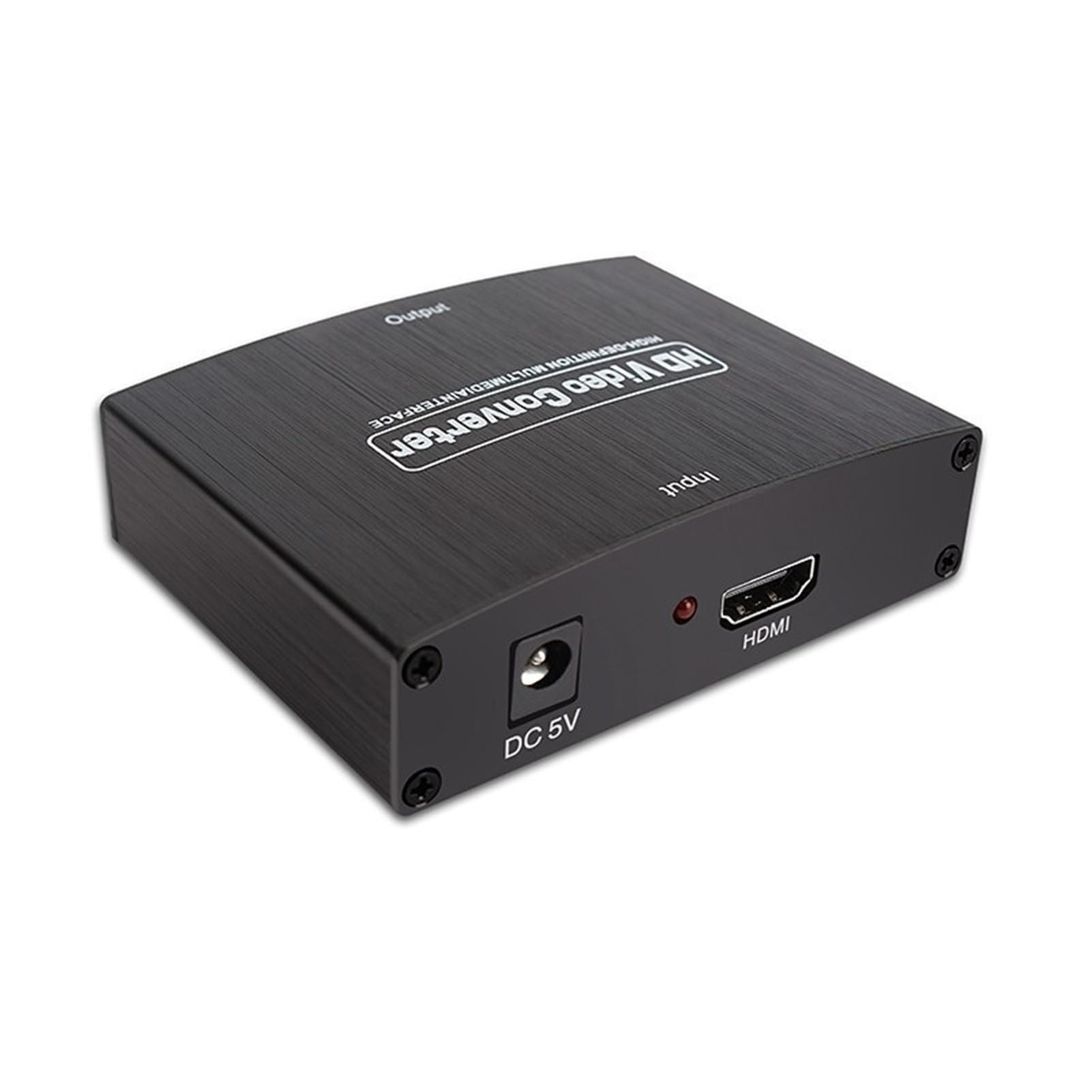 Convertitore video componente da HDMI a YPbPr for collegare laptop, registratori DVD e vecchi televisori/altoparlanti facile da usare