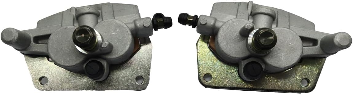 RAYANA Front Brake Calipers Compatible for Yamaha Raptor 700 2006-2024 Raptor 700R 2009-2024 YFZ450 2004-2009 2017 YFZ450R 2009-2024 YFZ450X 2008-2011,5TG-2580T-11-00, 5TG-2580U-11-00