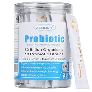 ZEBORA Probiotics for Women, Men an...