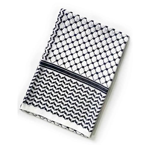 Palestinian Keffiyeh Shemagh Hijab Scarf, Muslim Women Kuffiyeh Arab Headwear4
