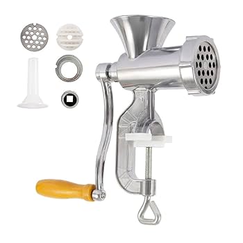 ボニーミンサー　手動ミートグラインダー &ウインナーメーカ付き 楽天市場】ボニー ミートミンサー No.22 (据付式)【代引き不可