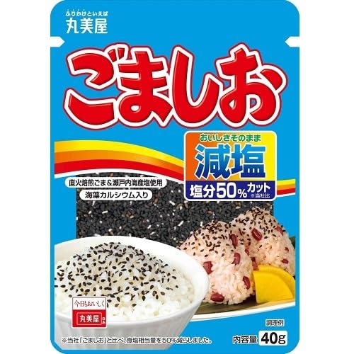 丸美屋食品工業 減塩ごましお(ふりかけ) 40g