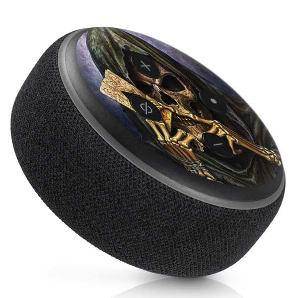 Skinit Decal Audio Skin Compatible with Amazon Echo Dot 3 - Officially Licensed Alchemy Carta Reapers Ace Design