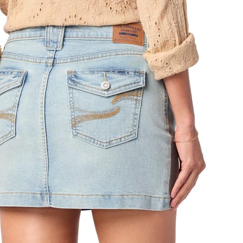Levi Strauss Signature Gold Women's True Skirt (Available in Plus), Walking On Clouds, 28 Plus - image 5