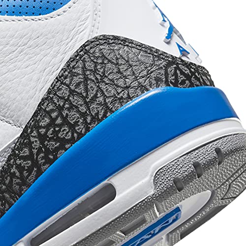 Image of Nike Jordan Mens Air 3 Retro CT8532 145 Racer Blue - Size 13
