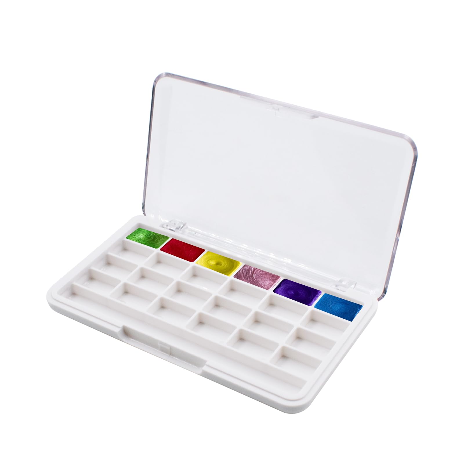Palette Peinture Acrylique Transparente Premium - Palette Main Avec Rainure Pouce, Format 30x20cm Pour Artistes, Enfants Et Aquarelle