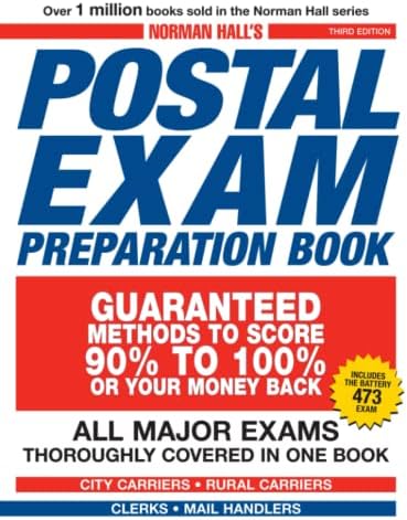 Norman Hall's Postal Exam Preparation Book: Everything You Need to Know... All Major Exams Thoroughly Covered in One Book