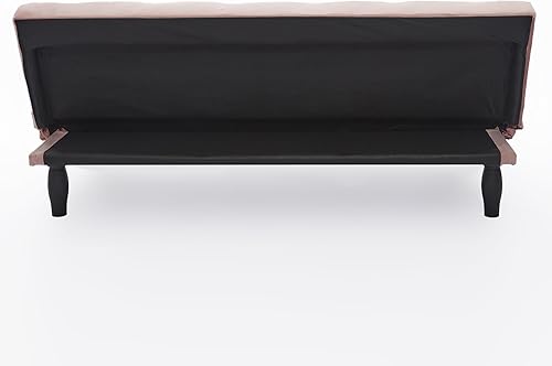 Miniatura 11 de Opoiar Sofá cama tipo futón, sofá biplaza convertible, sofá y sofá, cojines suaves, sofá cama para estudio, apartamento, oficina, espacio pequeño,