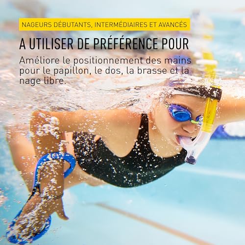 Finis Paddles avant-bras Fulcrum Jr pour enfants de moins de 12 ans Bleu – vue 5