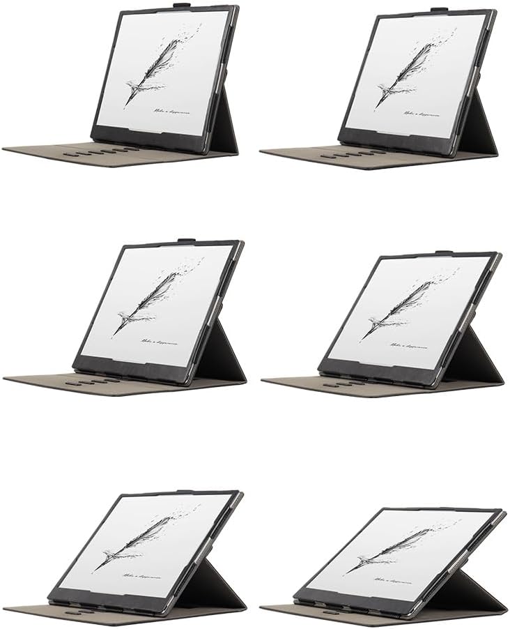 Case Compatible with Fro BOOX Note Max Tablet 13.3inch Tablet Case e-Book Folding Stand Protective Cover with Pencil Holder and Wrist Strap, Full Protectio (Note Max/Tab X C/T13C 13.3 2024)