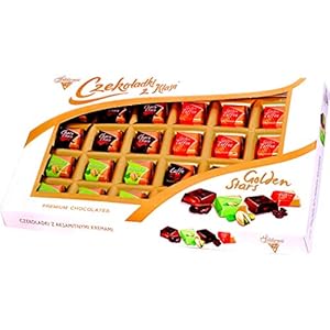 Golden Stars Chocolate Candy Set, 400 g – Pack van 1