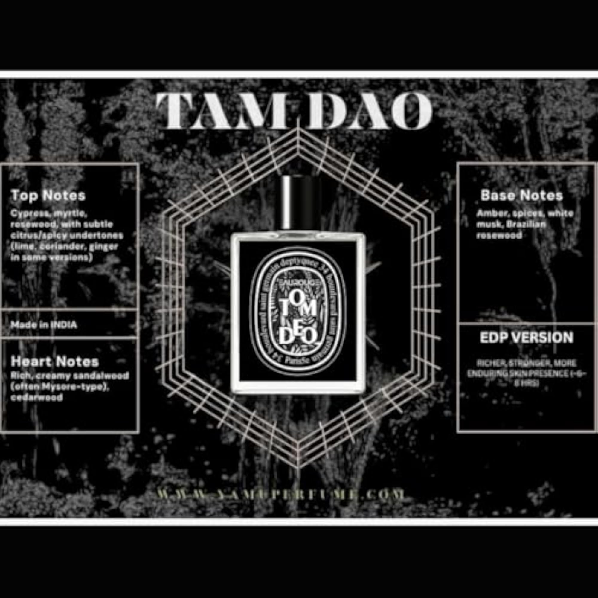 DiptyQue Inspired Eau De Parfum, Unisex Gift