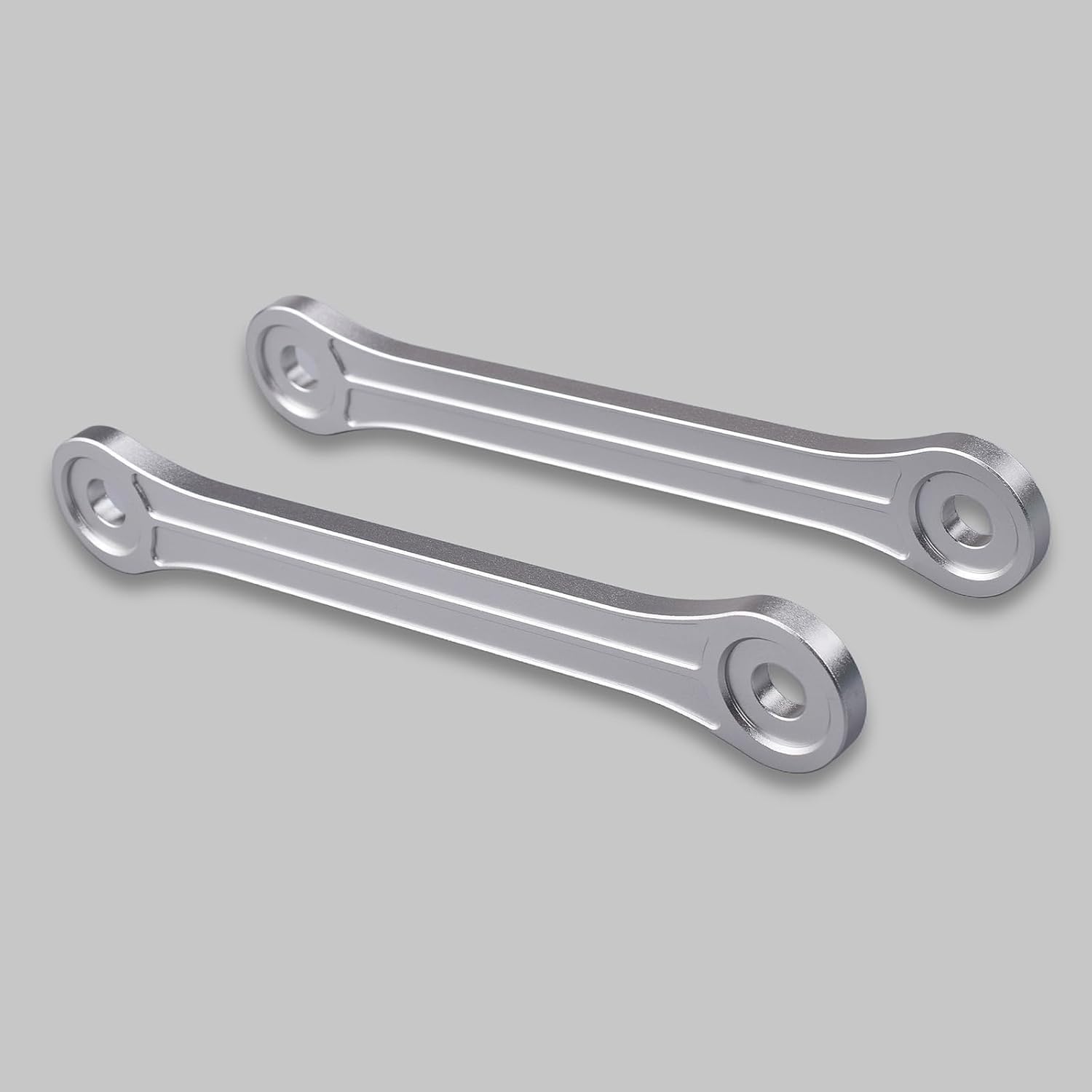 for Ninja ZX-6R ZX6R ZX636 Motorcycle 7075 Aluminum Lowering Link Dog Bone Kits Plate for Kawsaki Vehicle (0.98 Inches Drop) (Silver)