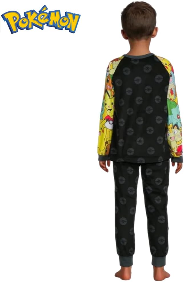 American Marketing Enterprises INC Boys Pokemon Gotta Catch 'Em All Fleece Pajamas - Image 7