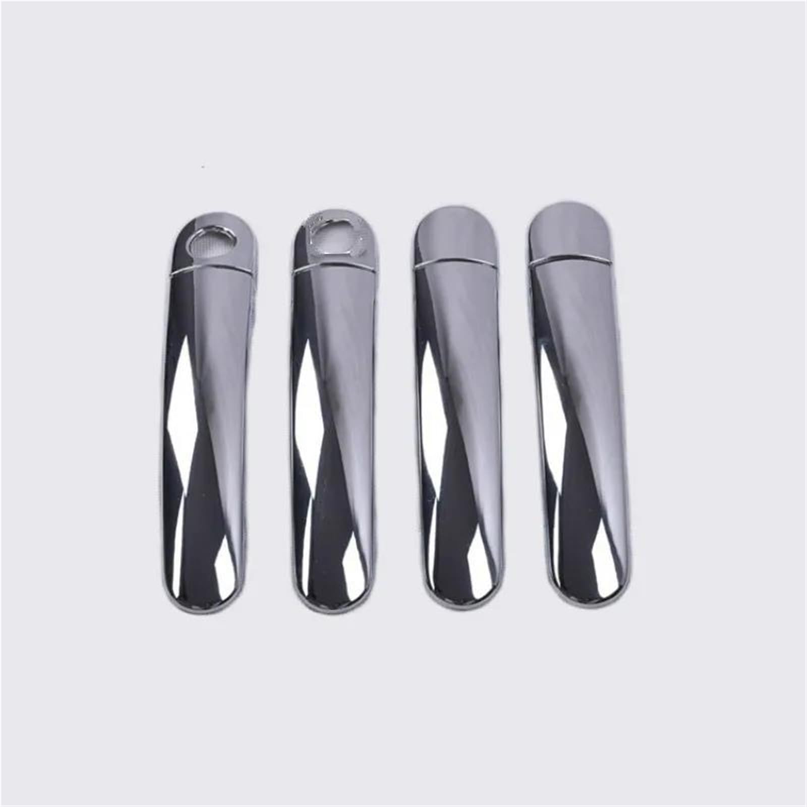 Dtasmbd Silver 4 Exterior Side Door Handle Protective Covers Car Exterior Door Handle Cover For Seat For Cordoba For Vario For Altea 2003-2007 Protection Covers Trim Auto(Silver 4)
