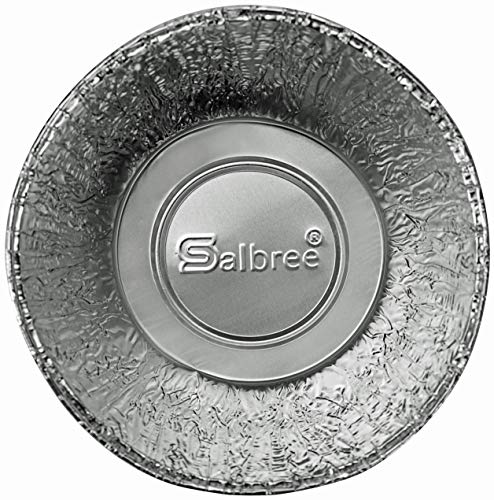 Smoker Bucket Drip Foil Liner Tray For Catching Grease, Compatible With Traeger, Oklahoma Joe, Behrens, Pitboss, Green Mountain, Pit Boss & Other Grill Bucket Accessories For Pro Pellet Oklahoma Joe's (12Pk, 5.75 X 5.75 Inches) #TOP5