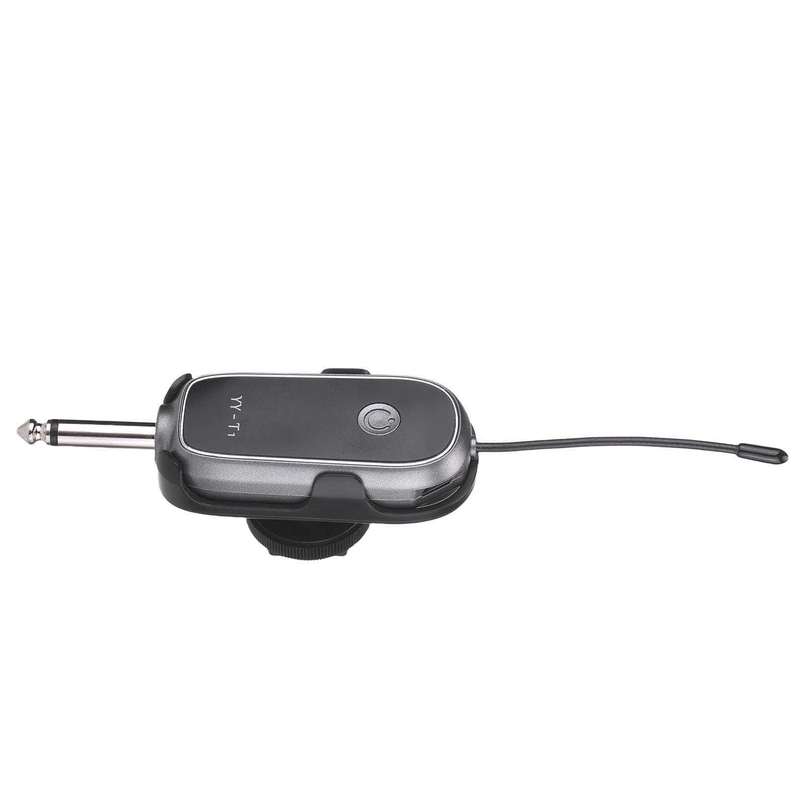 Jiawu Set Radiomicrofono UHF Ad Alte Prestazioni con Morsetto per Cuffia/microfono con Supporto - Ideale per Discorsi in Pubblico e Matrimoni