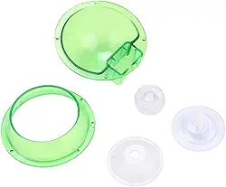 HEEPDD Alimentador de Répteis, Copos de Alimentação Anti -escape Contêiner de Forragem Viva Transparente para Ferramentas de Criação de Lagartos de Lagarto Gecko, Suprimentos de Hatching de Répteis