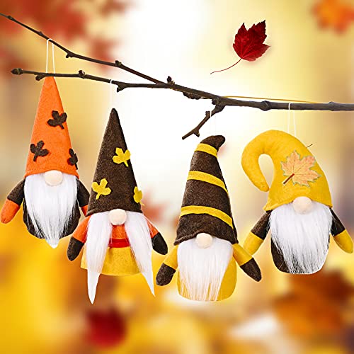 Herbst Thanksgiving Plüsch Zwerge Puppe handgemachte Tomte skandinavische Plüsch Puppe schwedische GNOME Dekore Plüsch gesichtslose Puppe für Halloween Weihnachtsfeier Dekorationen Cover