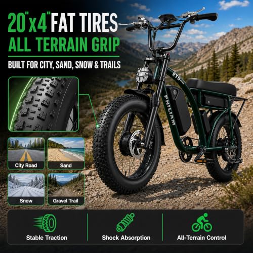 PHILIAM ET9 Dual Motor Cargo E-Bike