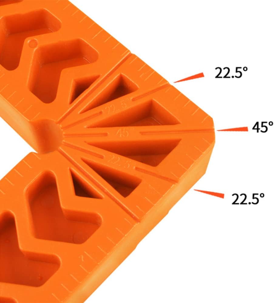 90 Degree Positioning Squares, 6"/150mm Right Angle Corner Clamps Carpenter Tool for Woodworking, Picture Frames, Boxes, Cabinets and Drawers (Pack of 4)