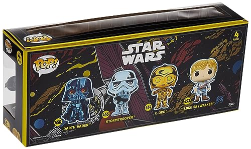 POP! Confezione da 4 pezzi Retro (Star Wars)