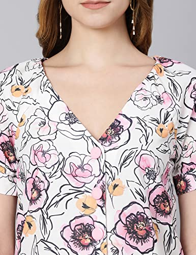 Image of oxolloxo Dreamy Colors Digital Floral Print Women top