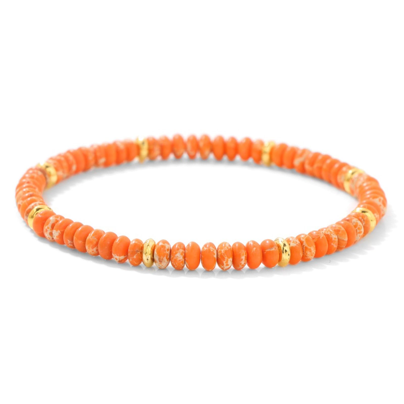 Bracciale con perline in pietra naturale da 4 mm Braccialetti intrecciati con corda regolabile per donna Uomo Braccialetti al quarzo colorati fatti a mano  36