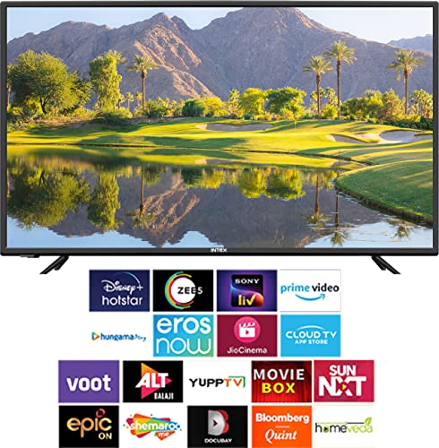 Image of Intex 98 cm (40 inches) HD Ready Smart LED TV Smart LED-SH4033 (Black)