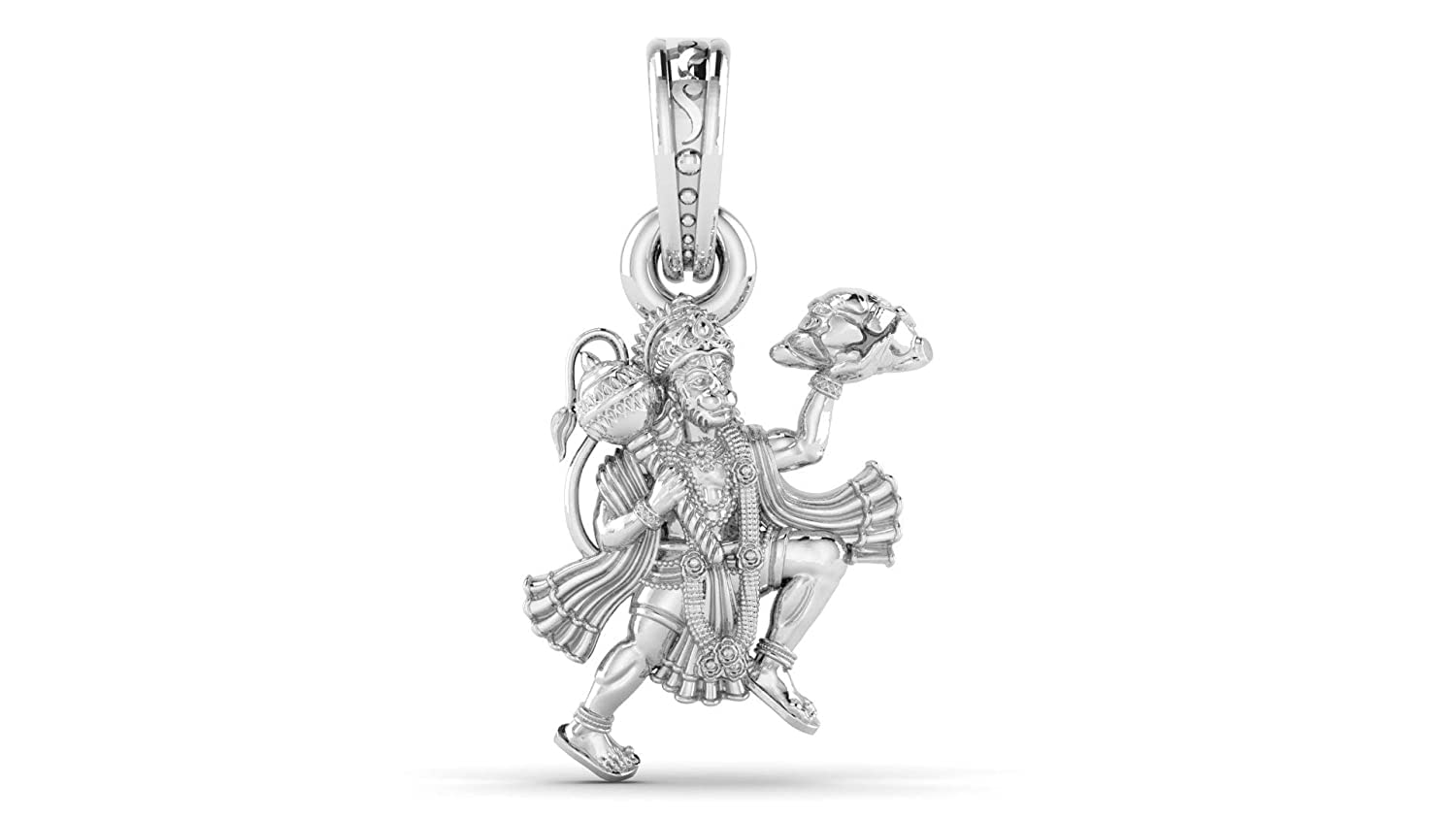 Bal Gopal Locket for Good Health & Wealth by Shree Krishna, Bal Hanuman, Radha Krishna Artificial Siver and Gold Pendant