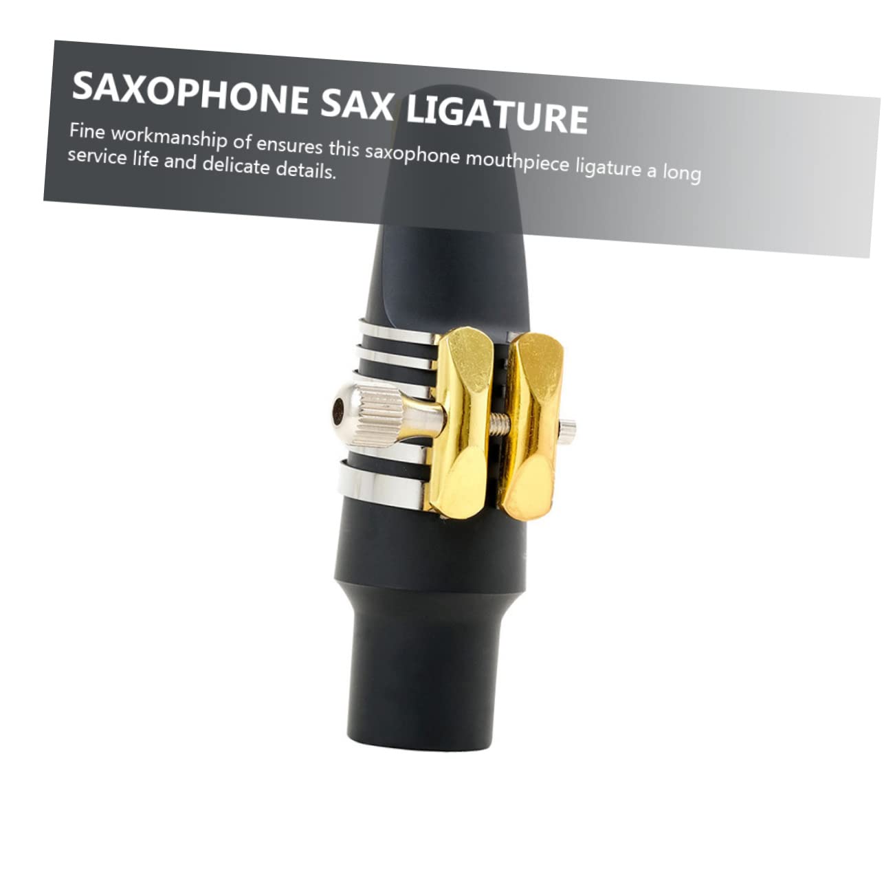 2stücke Saxophon Clip Einstellbarer Saxophon Fastener Stabiler Halteclip Für Klarinettisten Und Saxophonspieler Geeignet Für Alt Und Tenorsaxophon