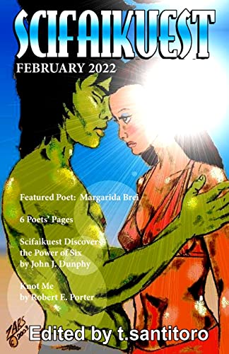 Cover of Scifaikuest, February 2022
